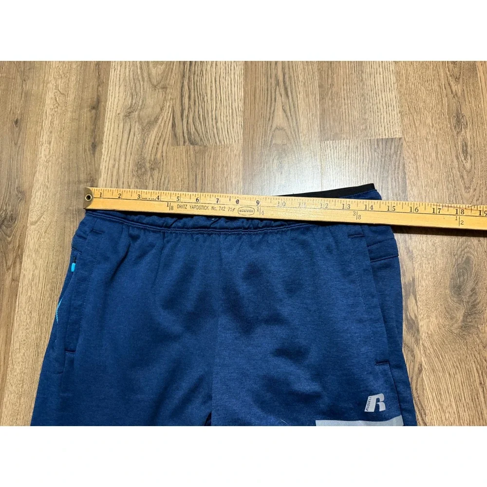 Russell Athletic Pants Boys Size XXL 18 Blue Jogger Sweatpants Activewear